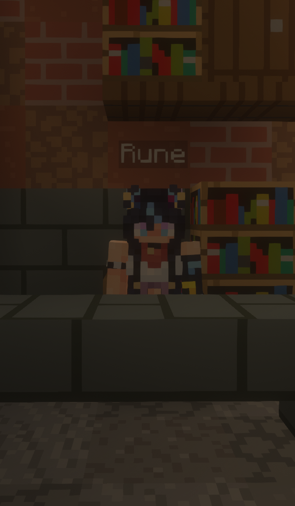 Picture of Rune in her Laboratory (NPC)