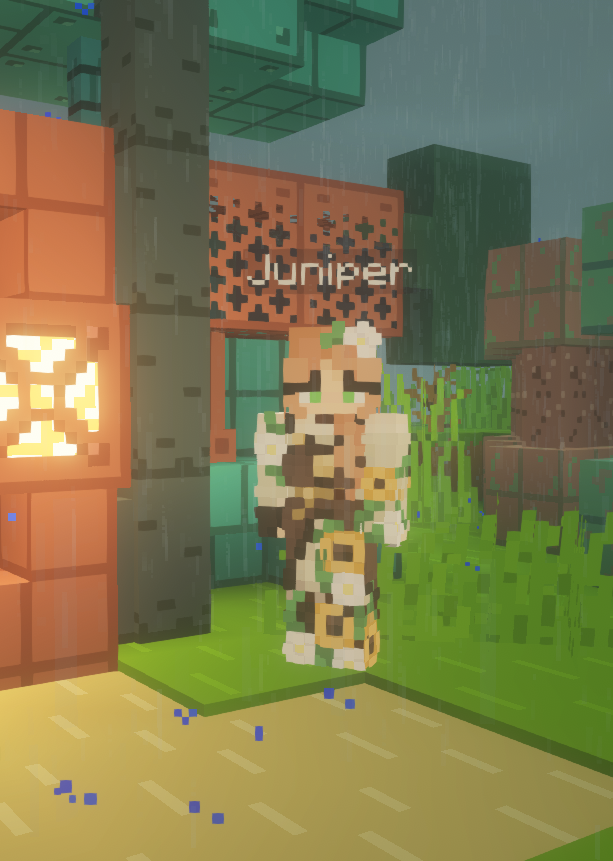 Picture of Juniper by the Resource Portal (NPC)